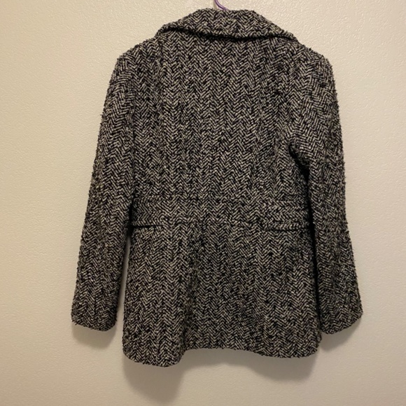 Kenneth Cole REACTION Black White Women’s Coat Size Medium - Picture 6 of 10